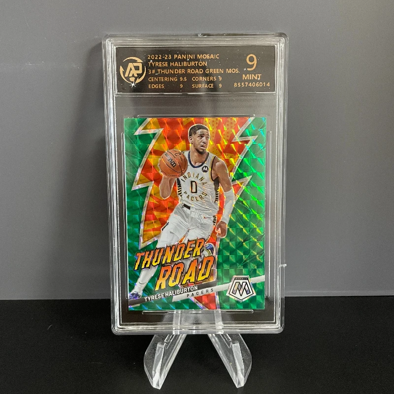 Toops Tyrese Haliburton Panini NBA Official Card Refractor Insert Graded Card Men Gift Basketball Star Card Collection view 3