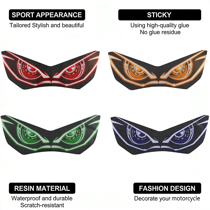 Headlight Sticker Waterproof Motorcycle Decals For Yamaha NMAX 155 Accessories NMAX155 N MAX 155 2020-2024 Motorbike Stickers ﻿