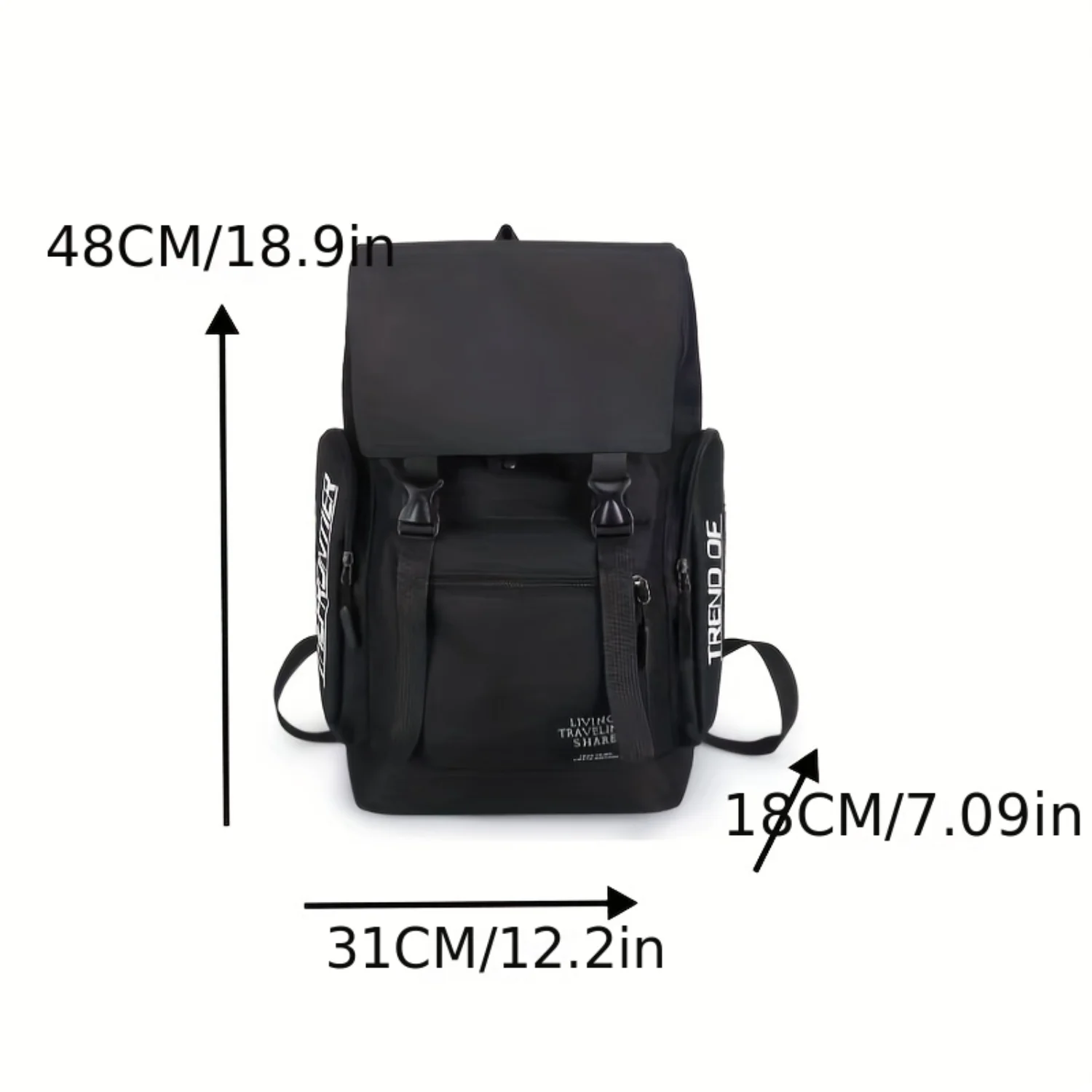 Large Capacity Computer Bag, Outdoor Travel Backpack College Schoolbag, Fashion Casual Backpack Picnic supplies Tent bag