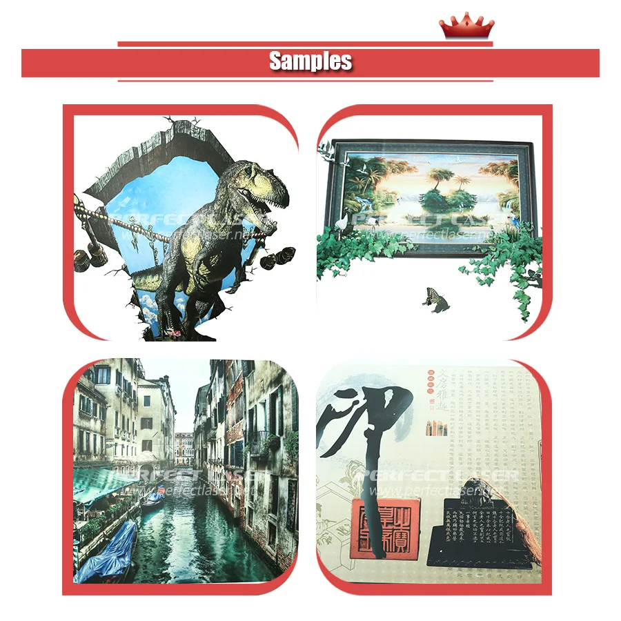 Automatic Wall Printing Robot 3D Vertical Inkjet Art Printer Machine For Different Surface