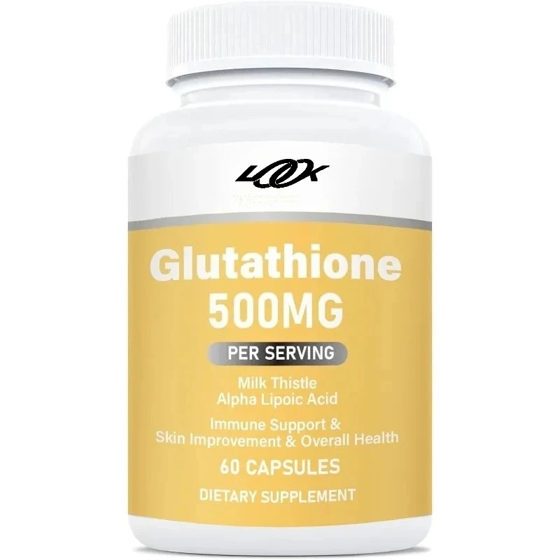 

Добавка от липосомального глутатиона, 500 мг, растоп с молоком и альфа-липоидной кислотой, поддержка иммунитета - 60 капсул веганских капсул