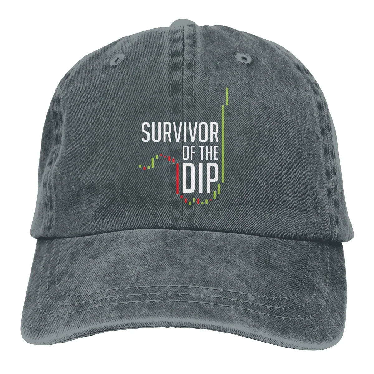 Summer Cap Sun Visor Survivor Of The Dip Hip Hop Caps Bitcoin Cryptocurrency Miners Meme Cowboy Hat Peaked Hats