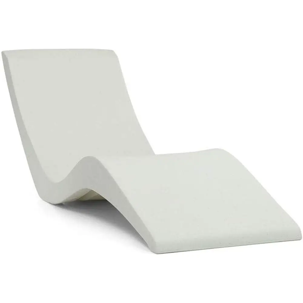 

Шезлонг для бассейна (до глубины 9 футов) - универсальный, цвет белый гранит, идеально подходит для загара у бассейна