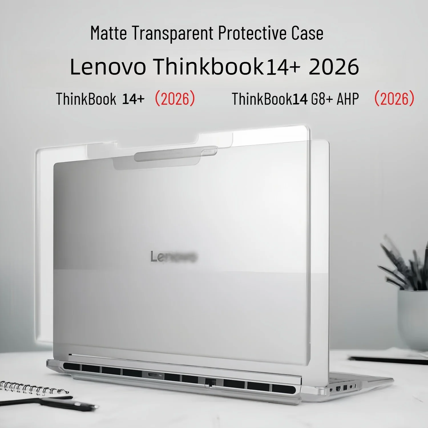 

Frosted Protective Case for 2026 Lenovo Thinkbook 14 G8+ AHP Laptop Case Hard Transparent Shell for 2026 ThinkBook 14+ Casess