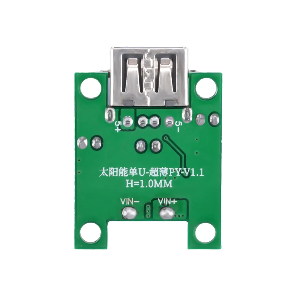 5 v2a modulo regolatore solare USB singolo caricatore solare ingresso DC5-22V fai da te