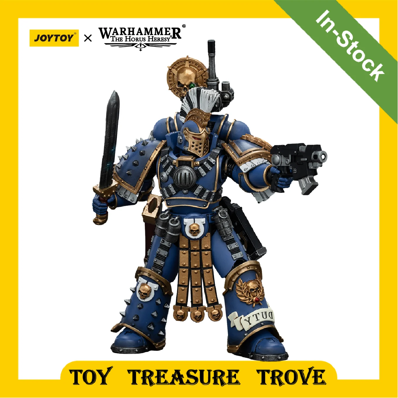 [IN STOCK] JOYTOY 1/18 Warhammer 30k Action Figure Ultramarines Remus Ventanus  Anime Figures