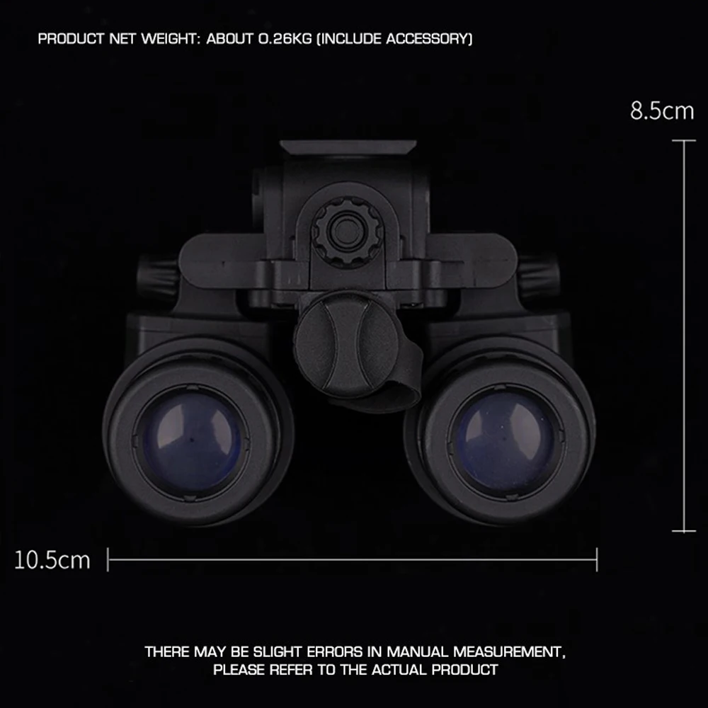 Capacete tático an/pvs31, óculos de visão noturna, caixa de bateria, modelo manequim, caça, tiro, airsoft, capacete binocular, adereços de cosplay