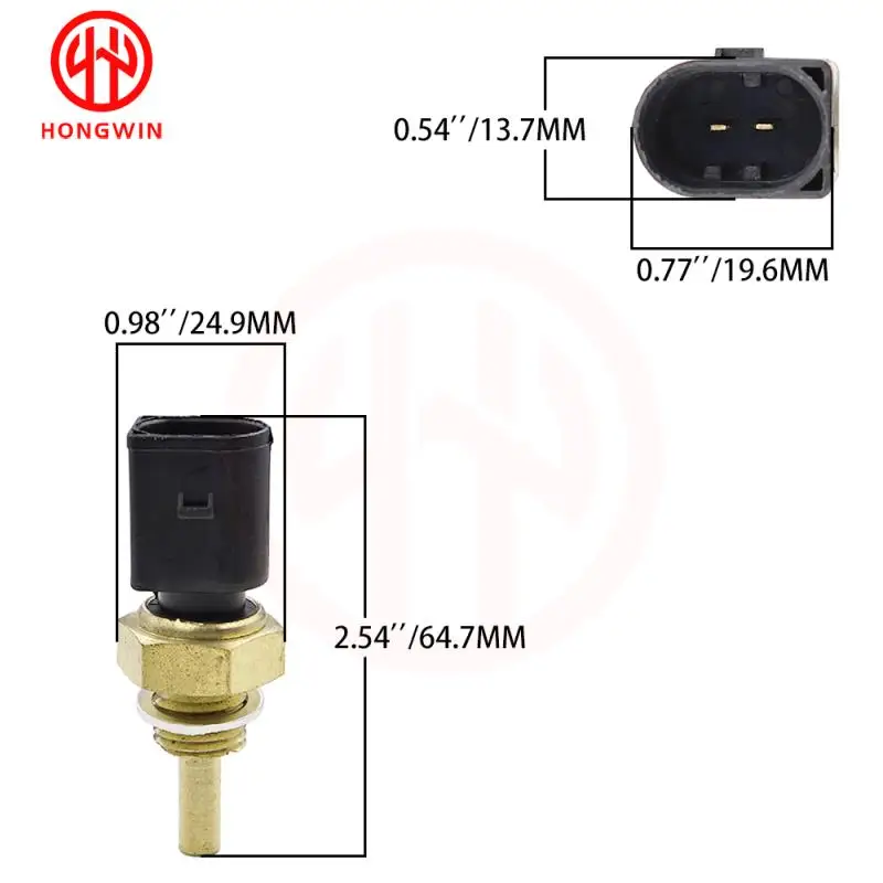 Coolant Water Temperature Sensor Fits Mercedes-Benz Trucks 0041534228 0041534328 A0041534228, A0041534328, 0824121062, ST129