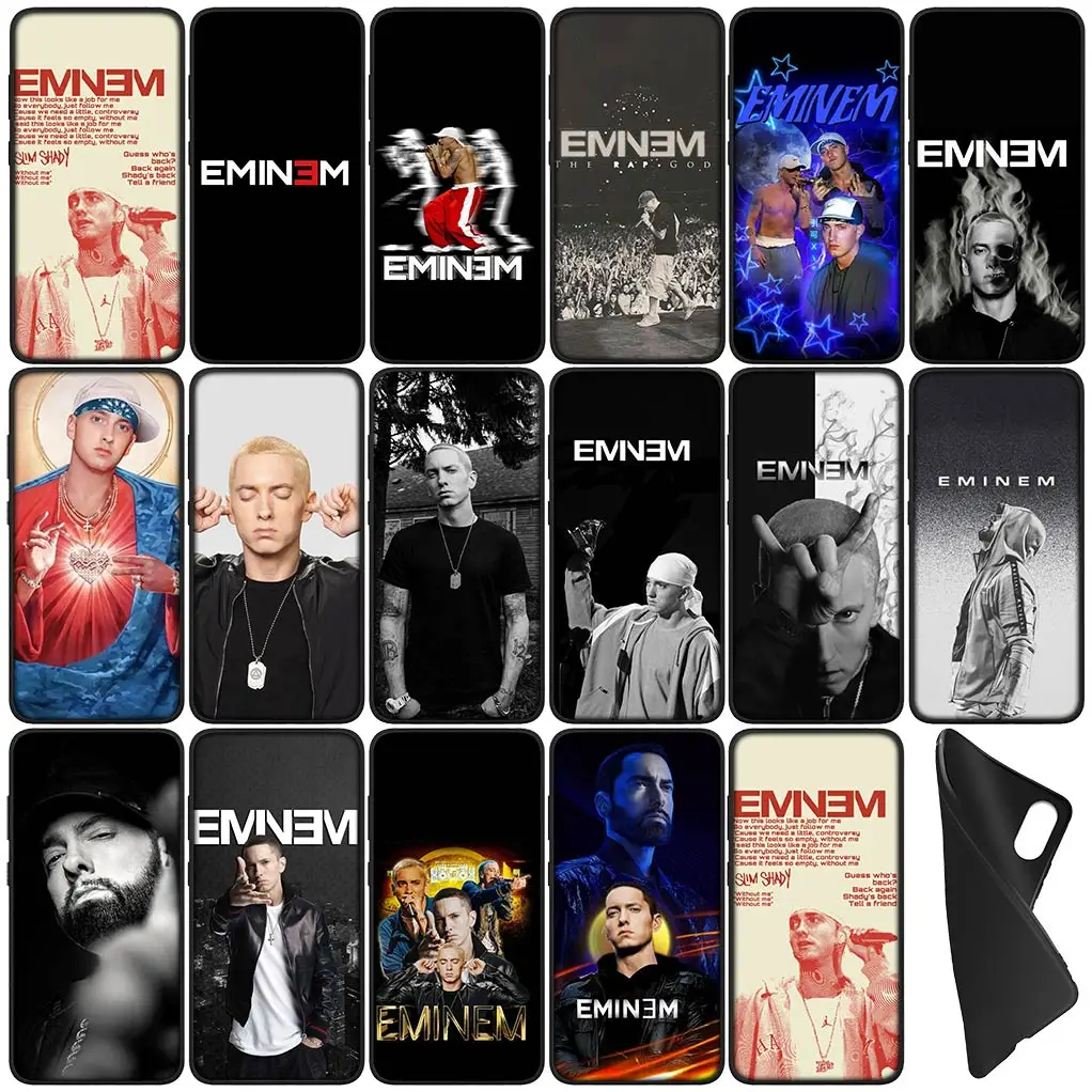 Rap E-Eminems Hop Rapper Flexible Phone Cover Case for Xiaomi Redmi Note 13 13C A3 A3X Mi POCO F6 F5 X6 Pro Soft Coque