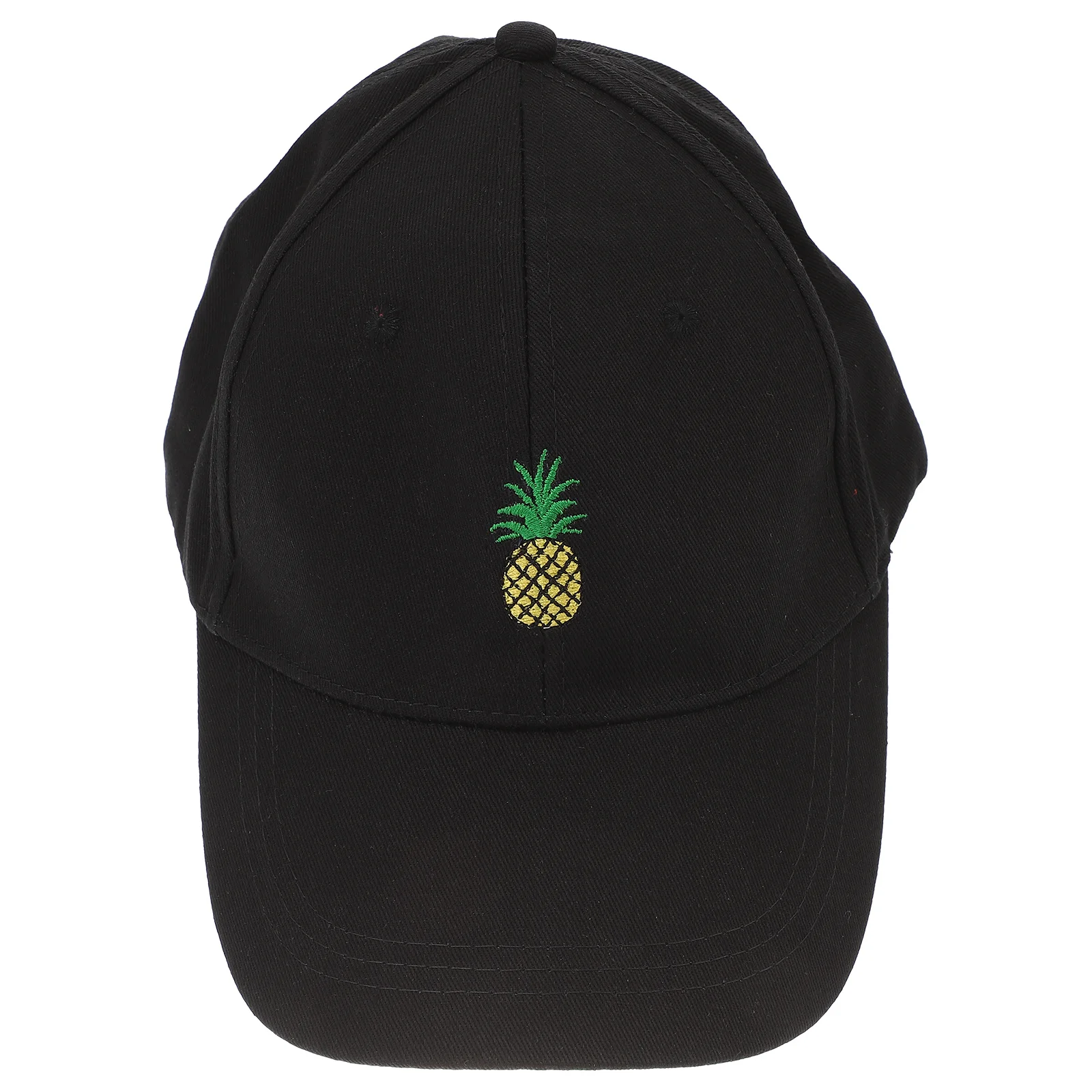 

Embroidered Baseball Cap Low Profile Cotton Twill Hat Unstructured Pineapple Design For Men Women Sun Protection Outdoor