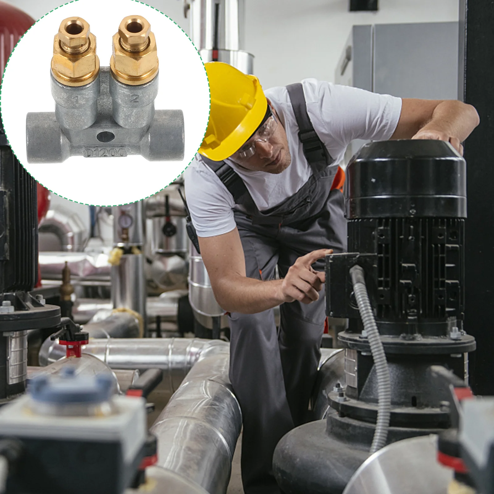 

High Pressure Oil Distributor Valve Precise Metering Uniform Lubrication Hydraulic Diversion Tool For Engine Parts