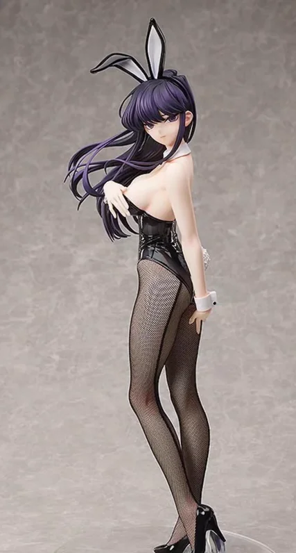 1/4 Scale Authentic Loose Figure Komi Can't Communicate Komi Shouko Bunny Girl 18+ Anime Action Figure Toy