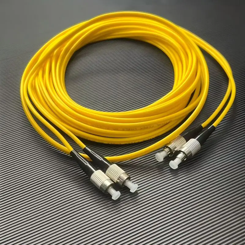 

Dual-Core 4mm 10M Optical Fiber Data Cable New Condition Connector for UV Flatbed Printer Made Plastic Printing Machinery Part