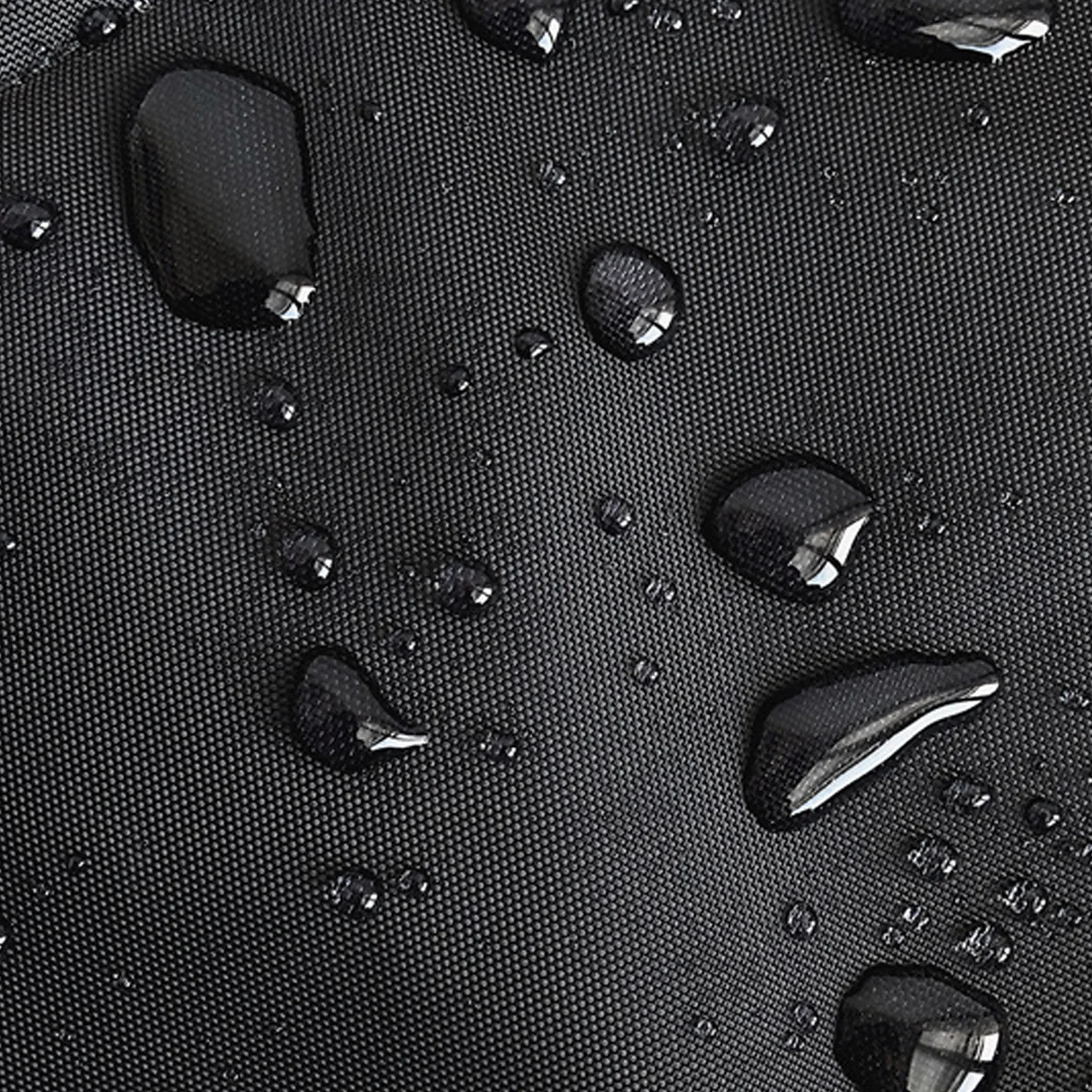Große schwarze Umhängetasche, wasserdichter Sling-Rucksack, Oxford-Stoff, Outdoor-Sport-Brusttasche für Männer und Frauen, großer schwarzer Sling-Rucksack – Detail 4
