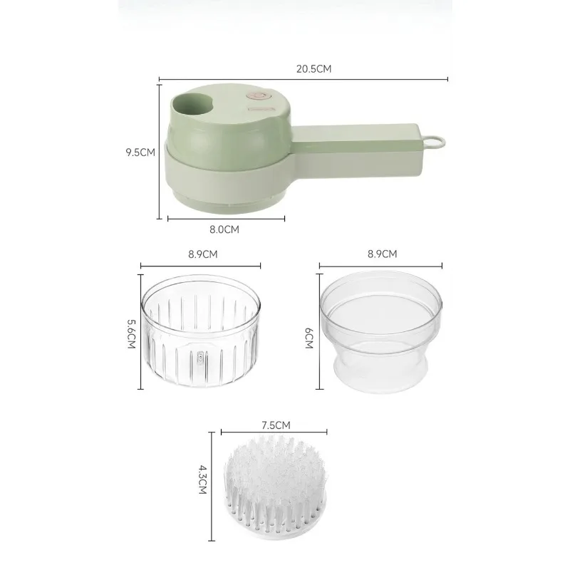 4-in-1 Handheld Vegetable Cutter 6