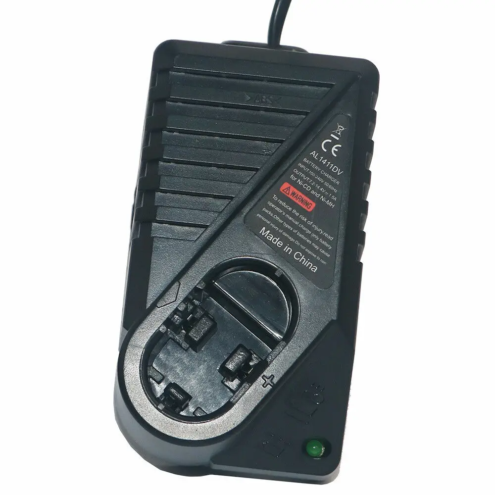 Per Bosch 7.2V/GSR9.6/12V/14.4V Adattatore caricabatteria veloce NI-MH NI-CD AL1411DV GSR7 2-2 GSR9 6-2 GSR12-2 GSB12-2