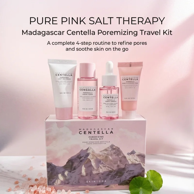Korean Centella Pink Salt Trav - Luxury Skincare Korea review and price
