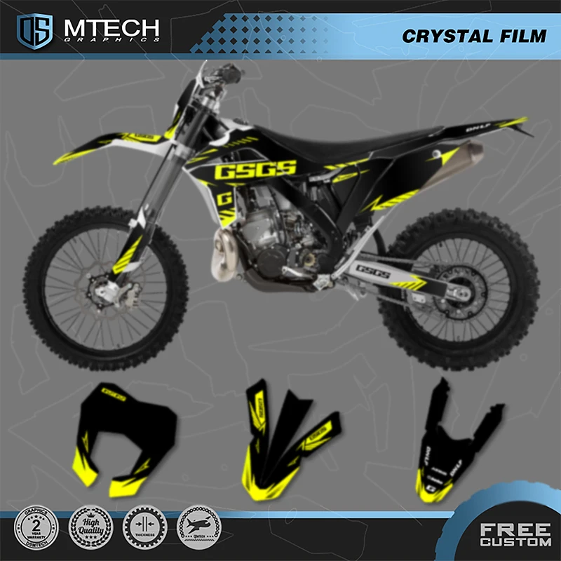 

DSMTECH Motorcycle Graphics Decals Stickers Kits For GASGAS GAS GAS EC 125 250 300 350 450 2012 2013 2014 2015 2016 2017 007