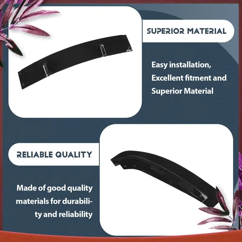

Durable 3Pcs Car Front Bumper Splitter Lip Diffuser Spoiler Cover Guard For BMW 3-Series E90 E91 LCI 320I 330I 2009-2012