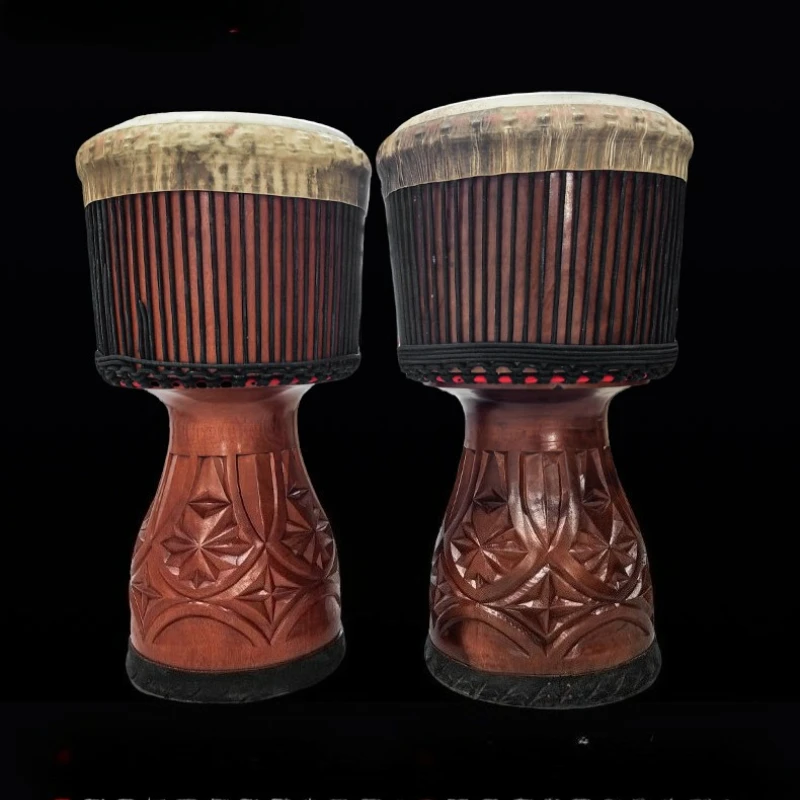 Professional แอฟริกัน Djembe ขนาดใหญ่กลองแอฟริกันผู้ใหญ่เพลงแตะกลองเด็กเครื่องดนตรีแบบดั้งเดิม Percussion กลอง