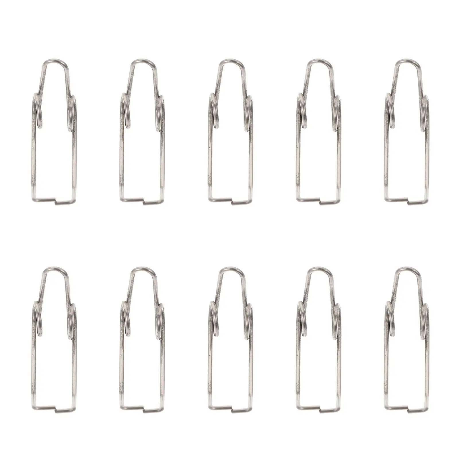 

10 Pcs Trumpet Midrange Spring Replacement Parts Silver Valve Watergate Fittings Accessories Suitable Most Trumpets