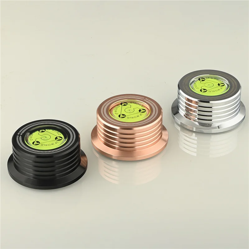 Aluminum Vinyl Record Weight HiFi 50HZ LP Disc Stabilizer Turntable Vinyl Aluminum Alloy Weight Clamp Black