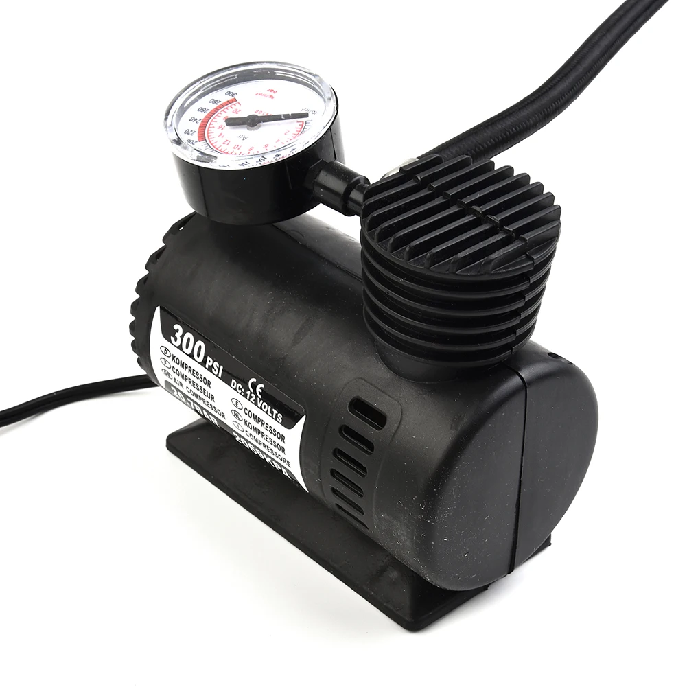 12v150psi Heavy Duty Deluxe Portable Metal Air Compressor Car Tyre Inflator Car Tire Inflator Auto Repair Accessories