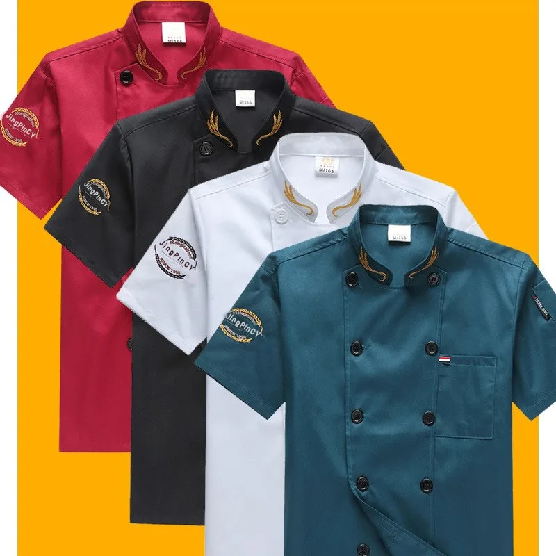 jaleco-de-chef-de-manga-curta-para-homens-uniforme-respiravel-de-verao-para-catering-em-hotel-restaurante-cantina-padaria-e-cozinha