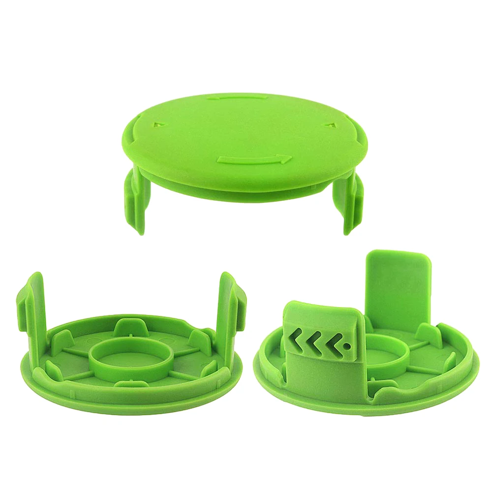 Repuestos de tapas de carretes de repuesto, piezas 3411546A-6 para Greenworks 21332, 21342, 24 voltios, 40V, 80V, Eater de malas hierbas inalámbrico, paquete de 3