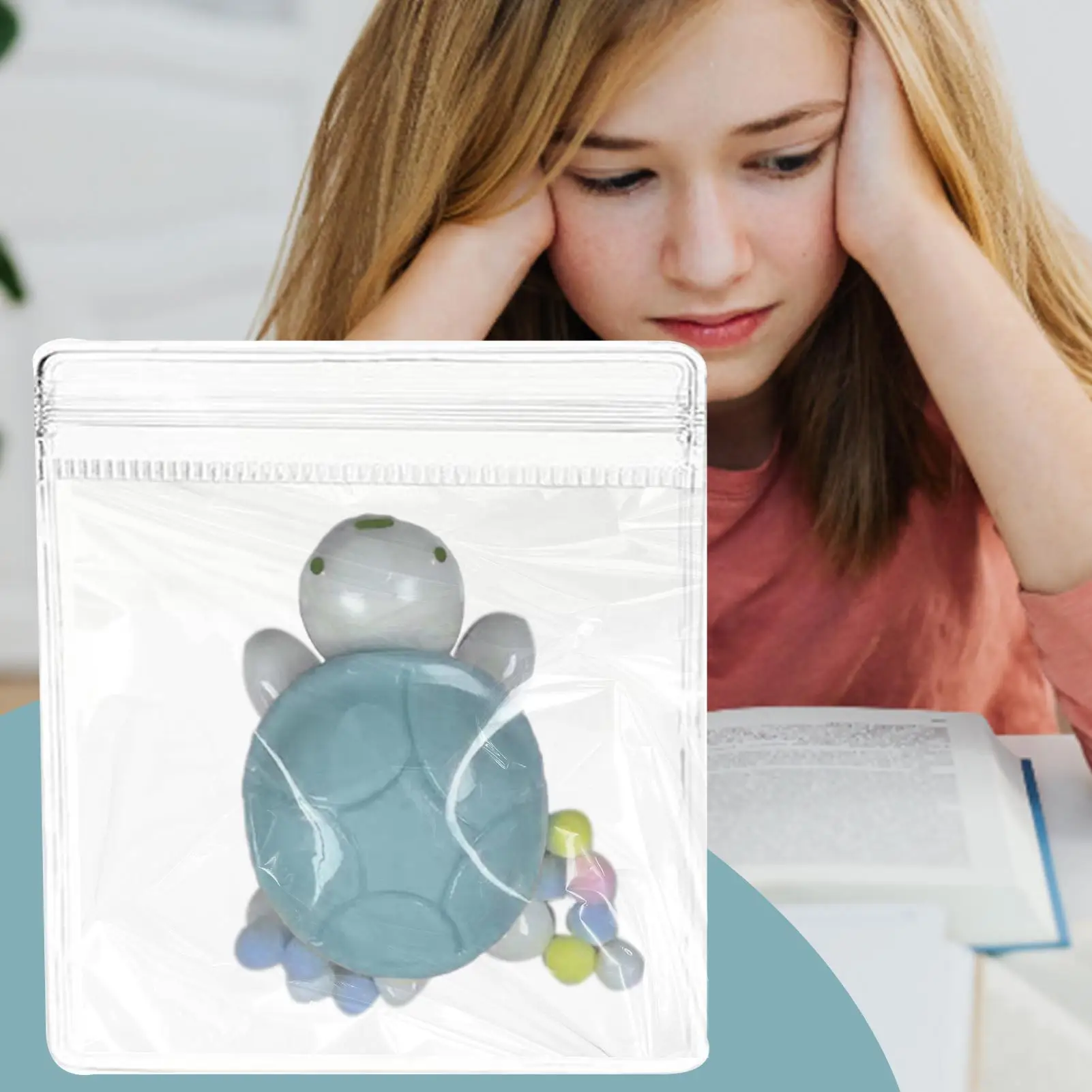 บีบของเล่นเต่าหยิกของเล่นแบบพกพา Calming Fidget ความเครียด Reliever สําหรับห้องเรียนโรงเรียน Travel Party Home ชายหญิง