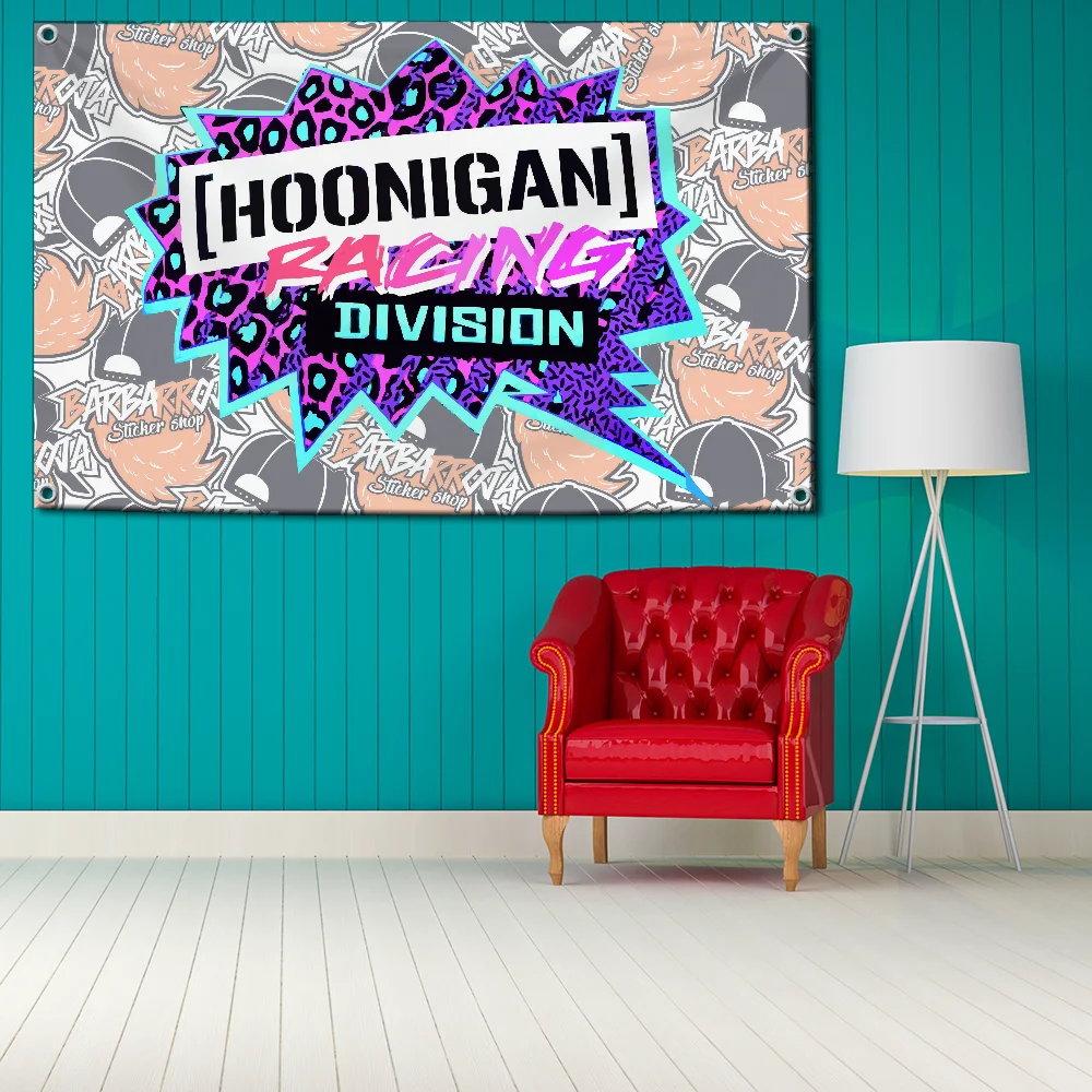 A-HOONIGAN Flag Hanging Flags 2×3ft 3×5ft Banner for Garage Wall Tapestry Curtain Rcing Flag 90x150cm Banner for Garage Bar Home