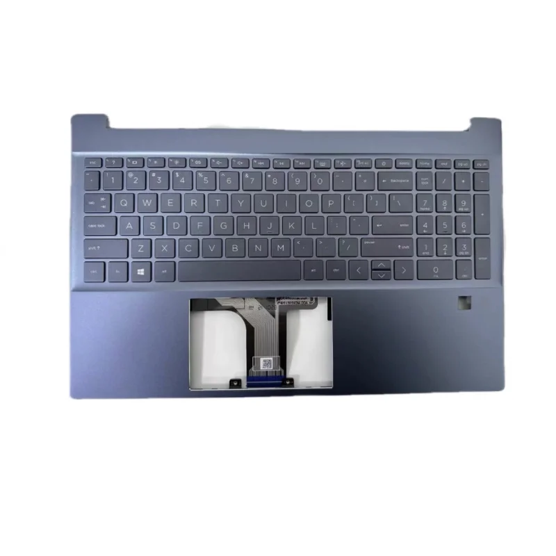 

A+ New for hp 15-EG 15-EH TPN-Q246 Q245 C cover keyboard with fingerprints with SC