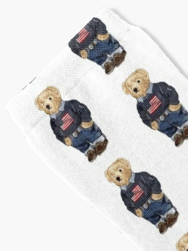 Cute Polo Fur Socks Fashion Socks Funny Socks Men