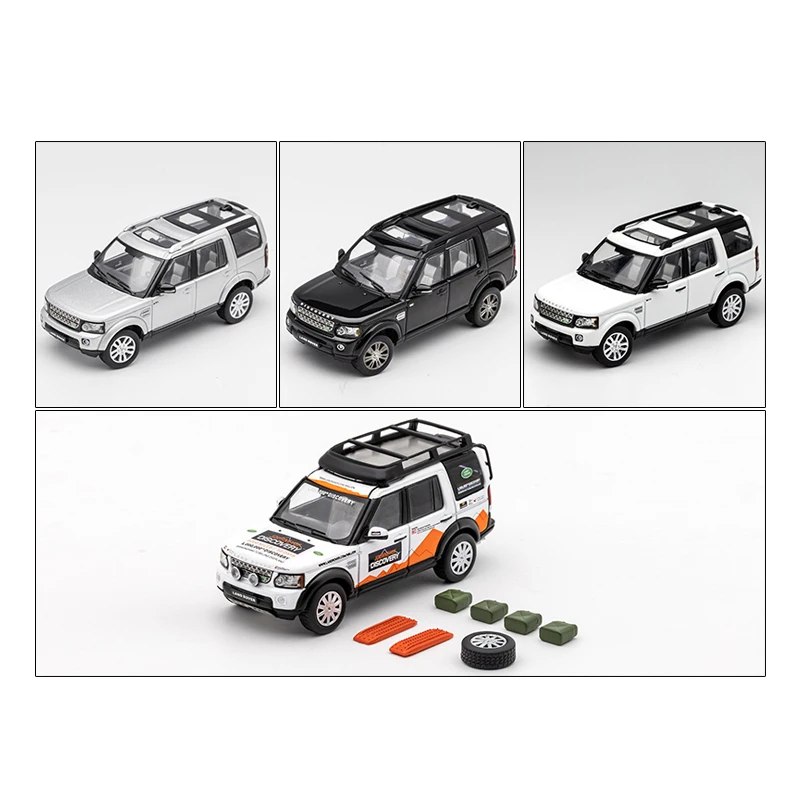 

1:64 GCD Land Rover Discovery 4 Modified Edition 1 Million G4 Edition, модель автомобиля из сплава, с аксессуарами