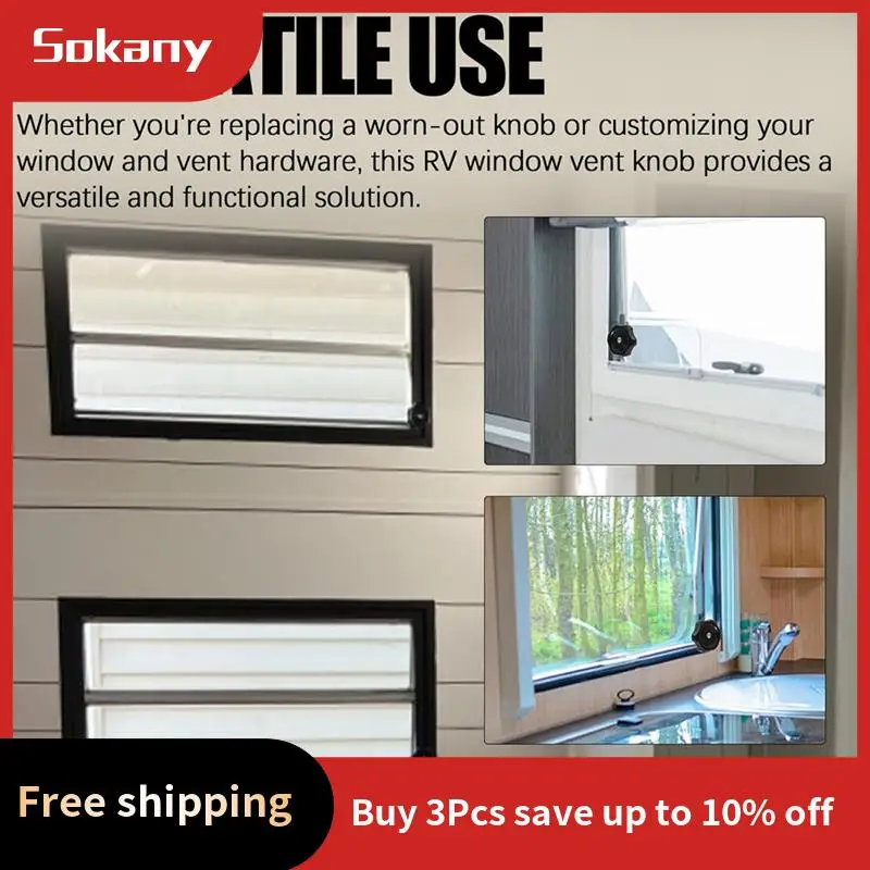 

A68M-3 Pack, черный 1-дюймовый вал, ручка окна и вентиляционного отверстия для автофургона, внутренняя фурнитура, замена окна, ручка прицепа, ручка защелки окна автофургона