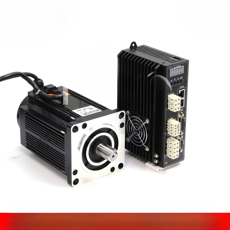 AC 110 High Speed Closed Loop Stepper Servo Motor Drive Set 16NM 20NM High Torque Kit For Laboratory Industrial Equipment
