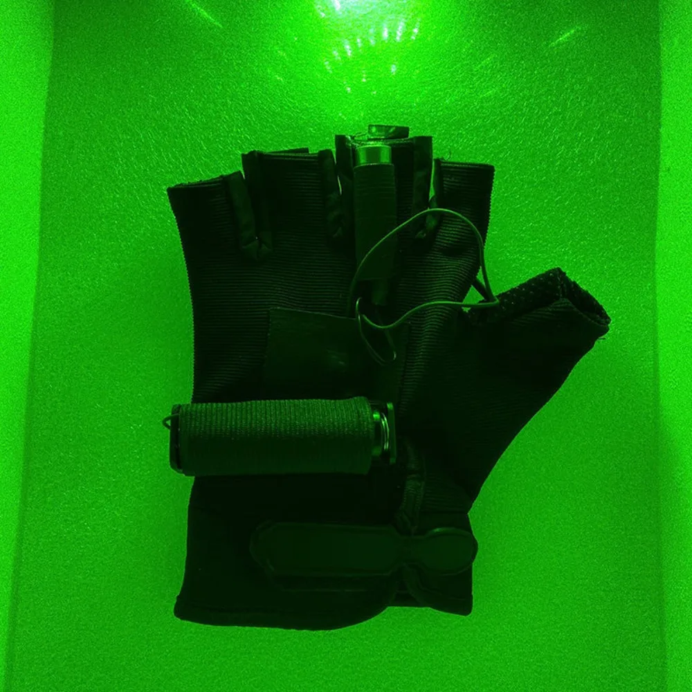 

Лазерные перчатки для ночных клубов Лазерная светодиодная светящаяся одежда Перчатки для выступлений Сцена Интернет Знаменитости Реквизит для выступлений