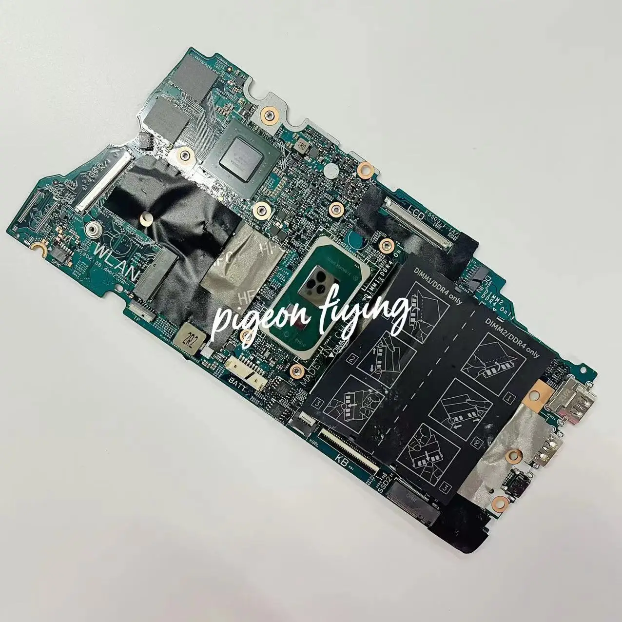 Imagem -04 - Mainboard para Dell Inspiron 7706 2-em-1 Laptop Motherboard Srk02 I7-1165g7 2g Gpu Cpu Mx350 Cn0p47d9 0p47d9 P47d9 198291 17