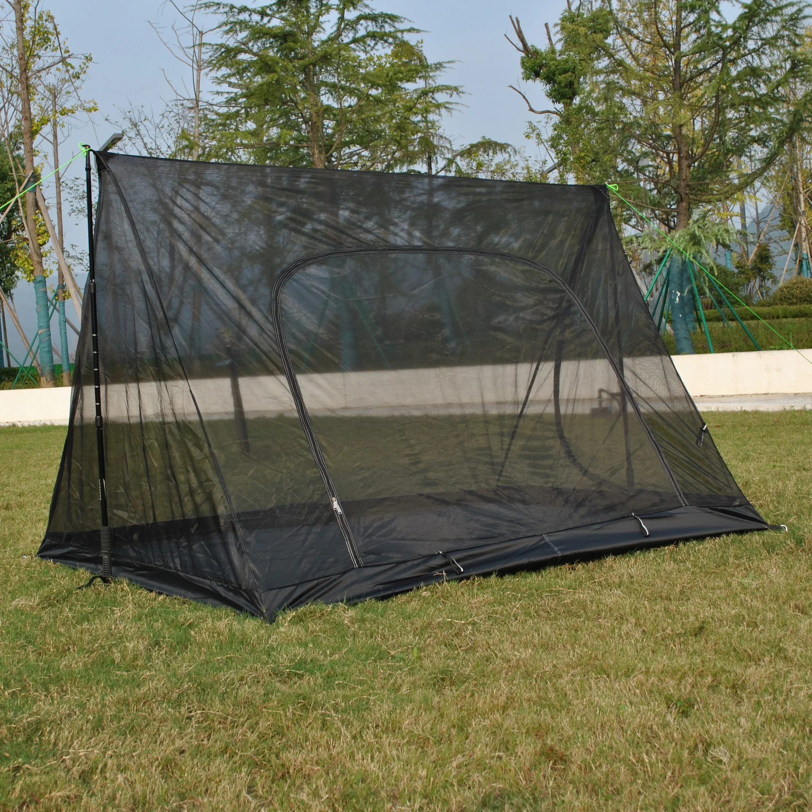 Ultralight 2-Person Mesh Tent with 3000mm Waterproof Bathtub Floor Screen House for Camping Hiking Backpacking Traveling Patio