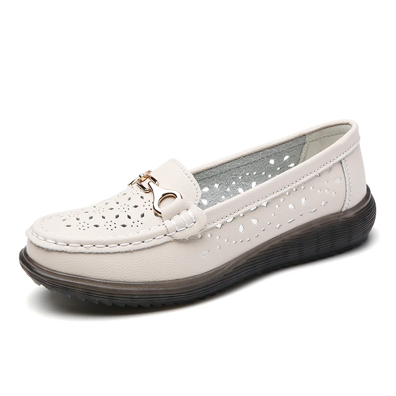 

Casual Sports shoes sneakers Women Loafers British Classic Embroidered Soft Insole -resistant Leisure Daily Shoes