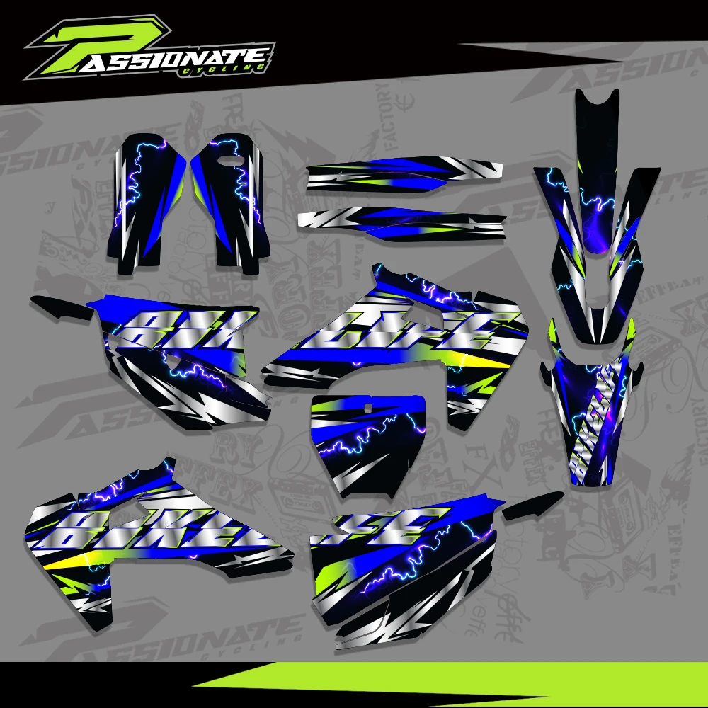 

Набор наклеек и графики для мотоциклов Husqvarna, индивидуальный дизайн, для моделей 20-23 TE FE 125-450CC, 19-22 TC FC TX FX FS 21