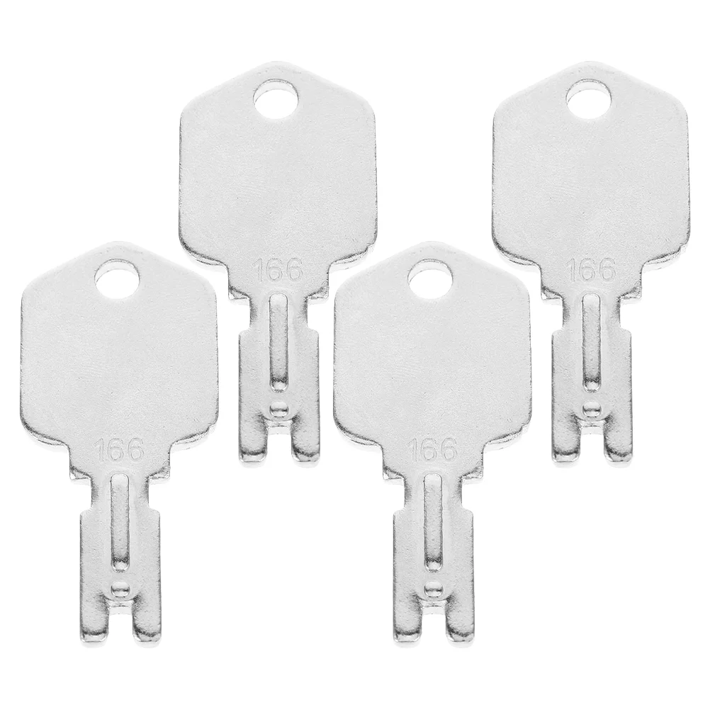 4 Pcs Forklift Key Heavy Construction Keys Lifts Set Universal Machine Accessories Iron Duty