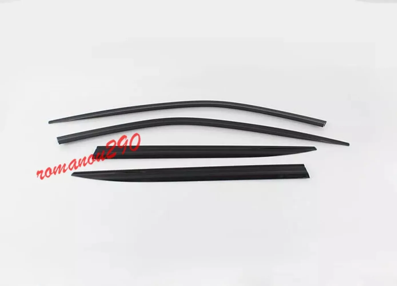 For Hyundai Palisade 2020-2021 Window Visor Vent Shades Sun Rain Guard Black 4PC