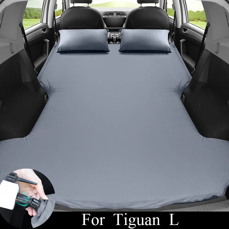 Car Travel Bed For Tiguan L Inflatable Air Mattress Self-driving Tour Bed Outdoor Car Camping Accessories Trunk Sleeping Mat