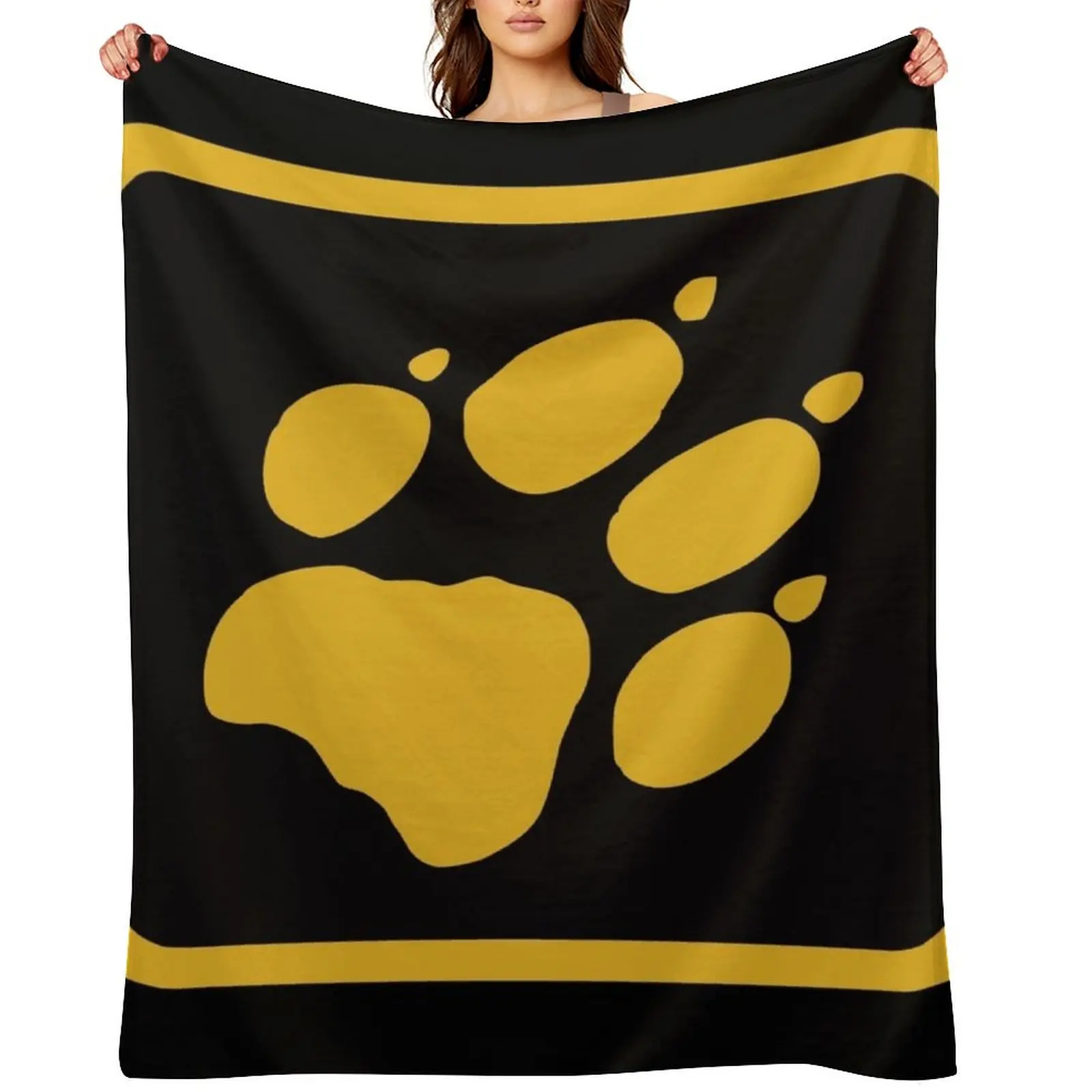 

Jack Wolfskin Throw Blanket Soft Beds Travel Vintage Hairys Blankets