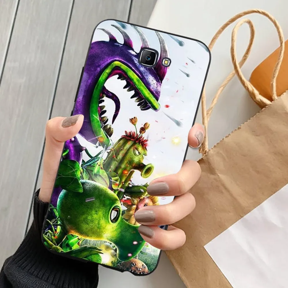 Game P-Plants Vs Z-Zombies Phone Case For Samsung J 7 plus 7core J7 neo J6 plus prime J6 J4 J5 Mobile Cover