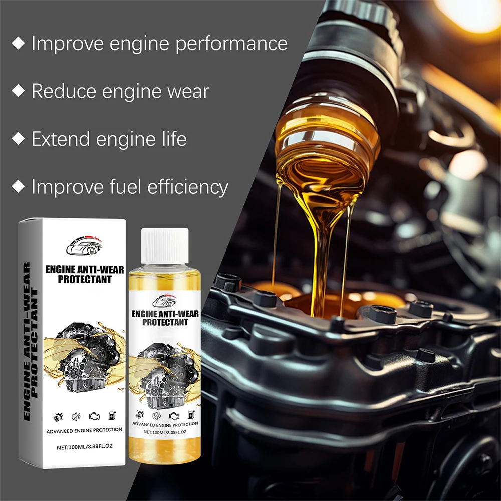 Engine Anti-Wear Protective Repair Additive for Reducing Noise and Blue Smoke Jitter Strong Burning Protection Agent Car Care