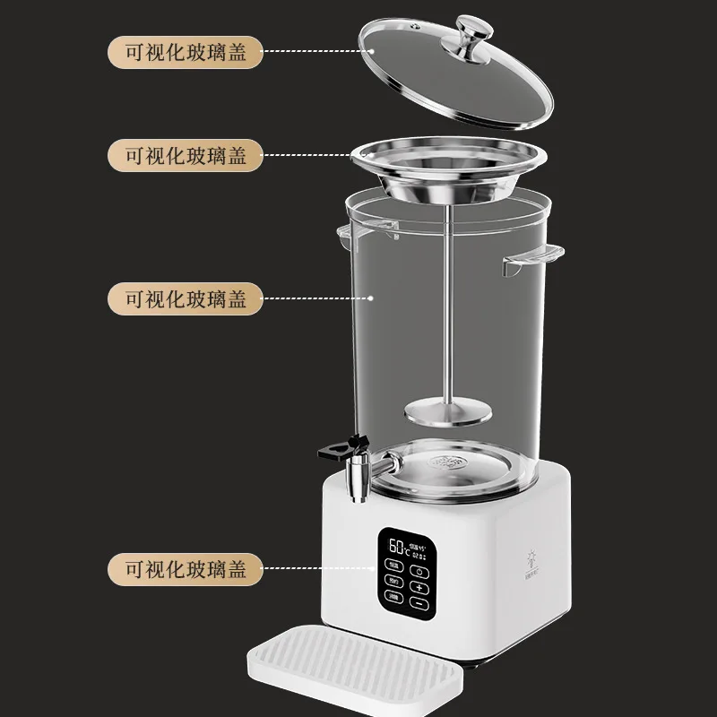 Intelligent tea brewer, automatic boiling bucket, large capacity electric heating bucket, thermal insulation tea bucket