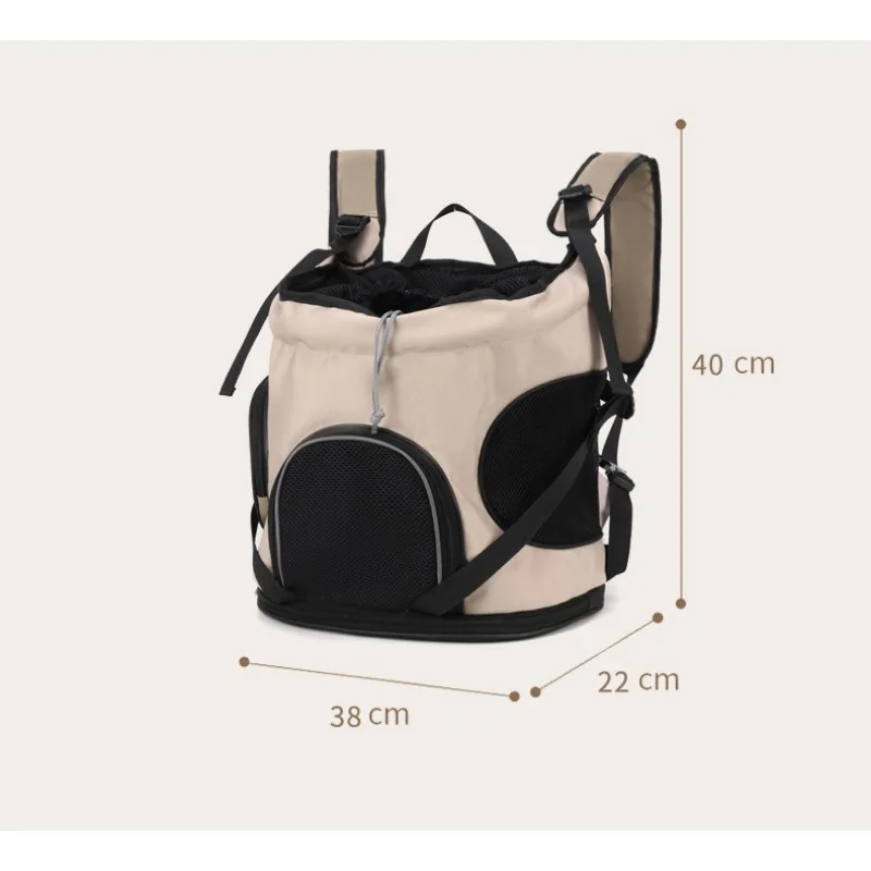 Portable Cat Backpack Carrier Small Dog Carrier Puppy Kitten Travel Chest Sling Bag Breathable Cat Transport Cage Dog Bags