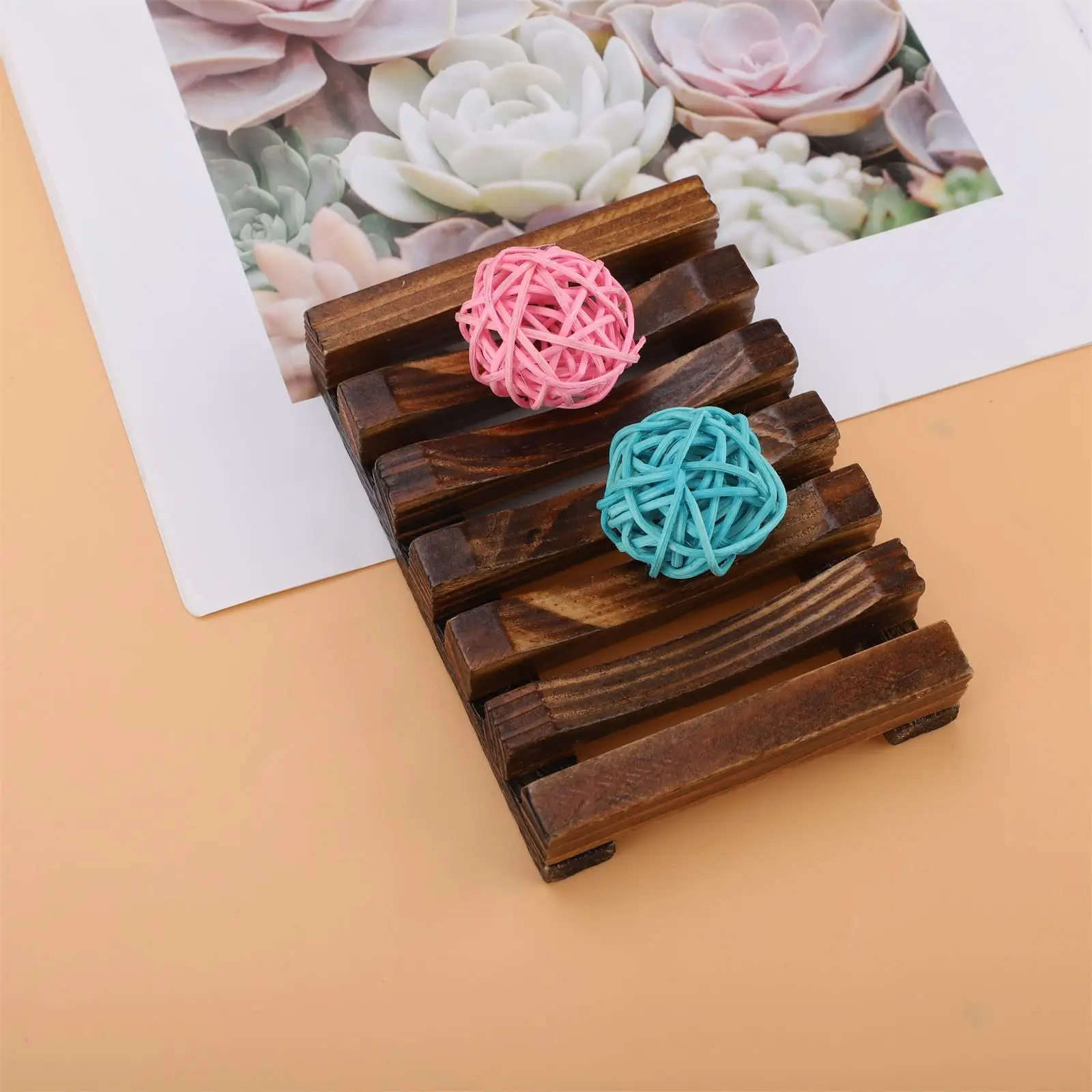 Haushalt Holz Seife Box Halter Tragbare Bad Entwässerung Seife Gerichte Lagerung Fall Rack für Home Bequemlichkeit Monden Neue O29
